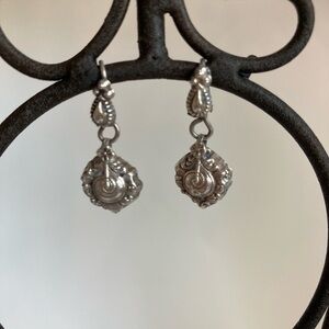 Vintage Sterling Silver Dangle Earrings
